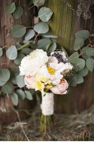 Романтичный букет невесты