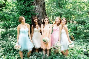 Платья подружек невесты