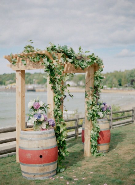 Место бракосочетания, выездная регистрация, арка для проведения церемонии