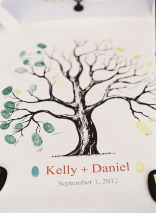 Дерево пожеланий на свадьбе