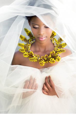 Длинная классическая фата