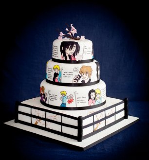 Торт для любителей аниме