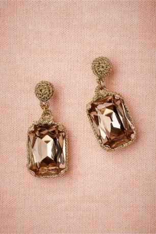 Серьги с большими камнями