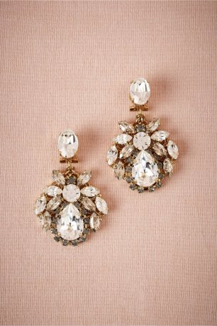 Роскошны серьги с камнями