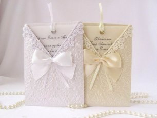 Приглашения на свадьбу