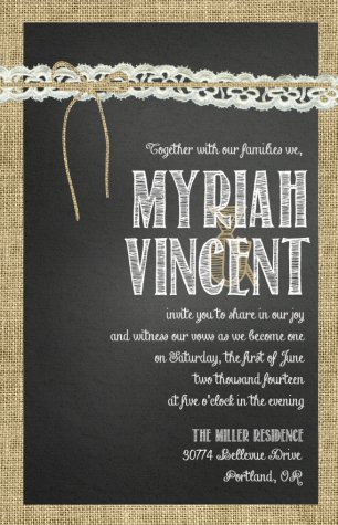 Приглашения на свадьбу