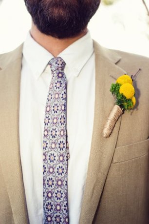 Бутоньерка жениха