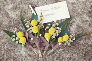 Бутоньерка жениха