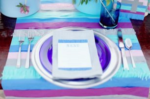 Оформление свадебного стола