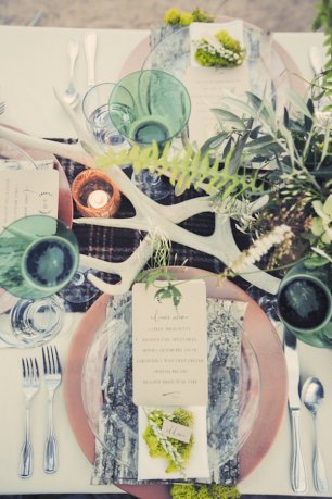 Декор свадебного стола