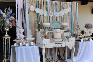 Сладкий стол на свадьбе