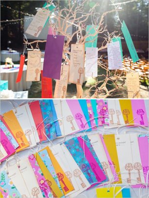 Свадебное дерево пожеланий