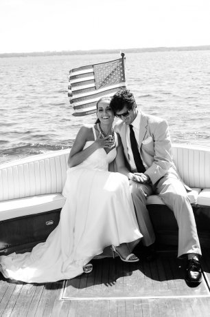 Свадебная фотосессия на катере