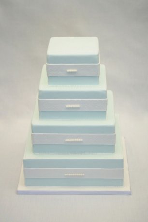 Свадебный торт с геометричными ярусами