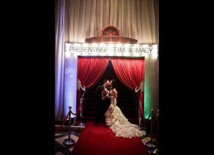 "Голливудская" свадебная церемония