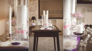 Строгое оформление стола