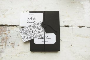 Матовое приглашение на свадьбу