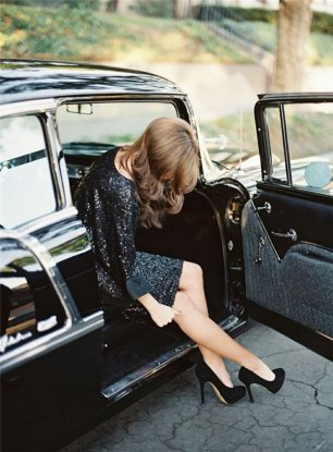 Платье с пайетками невесты