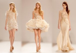 Разные силуэты платьев невесты