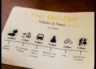 План церемонии в картинках