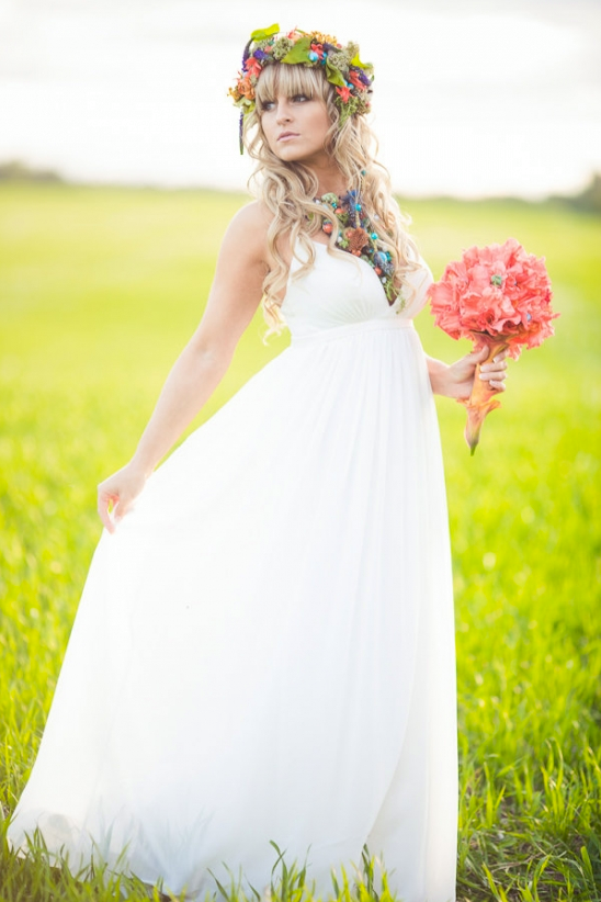 Платье-сарафан невесты