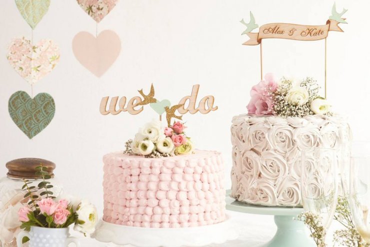 Идеи для свадебного торта