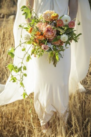 "Летний" букет невесты