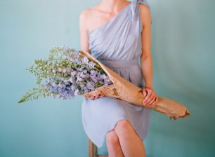 Букет невесты в бумаге