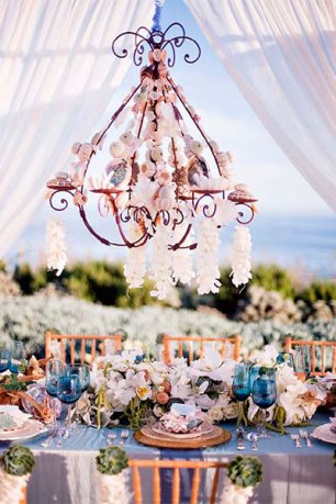 "Цветочное" оформление стола