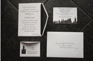 Приглашения с рисунком