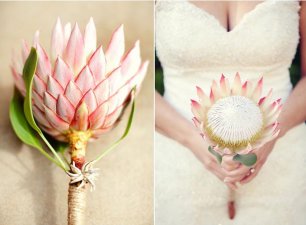 Оригинальный букет невесты