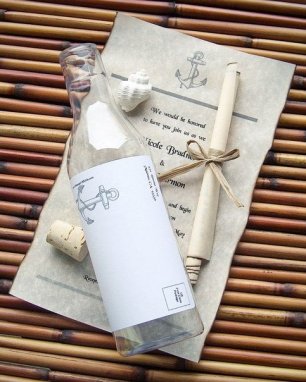 Декор для свадьбы в морском стиле