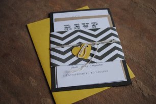 Двухцветное приглашение