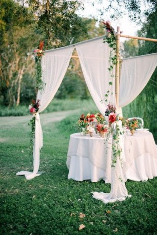 Свадебный фуршет на природе