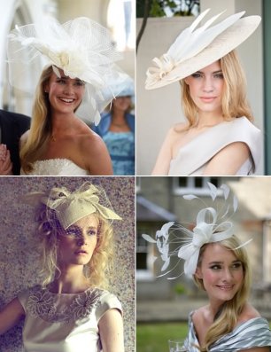 Необычные аксессуары на голову для невесты