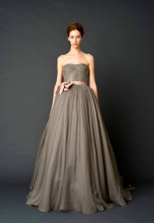 Платье невесты с поясом