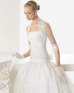 Платье невесты необычного кроя