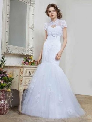 Платье невесты нестандартного кроя