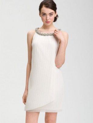 Простое платье невесты