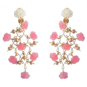 Серьги-люстры - украшение невесты