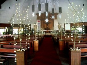 Декор места бракосочетания