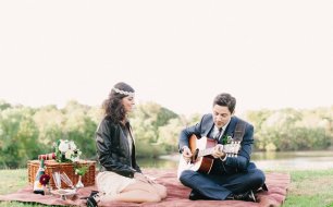 Свадебная фотосессия: пикник