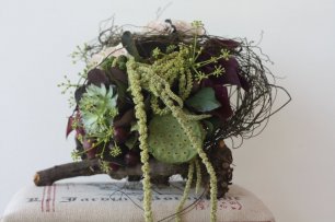 Необычная цветочная композиция