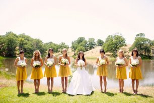 Подружки невесты в юбках