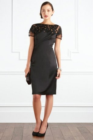 Элегантное платье подружки невесты