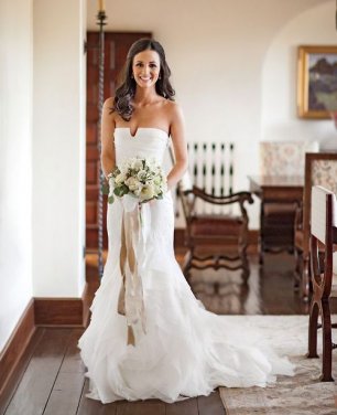 Платье невесты и букет