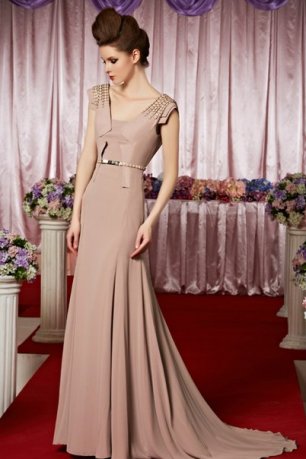 Платье невесты "геометричного" кроя