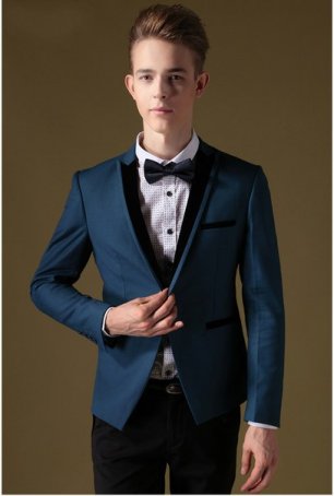 Укороченный пиджак жениха