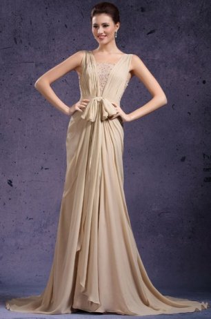 Платье невесты с драпировкой