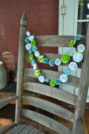 Оформление стула